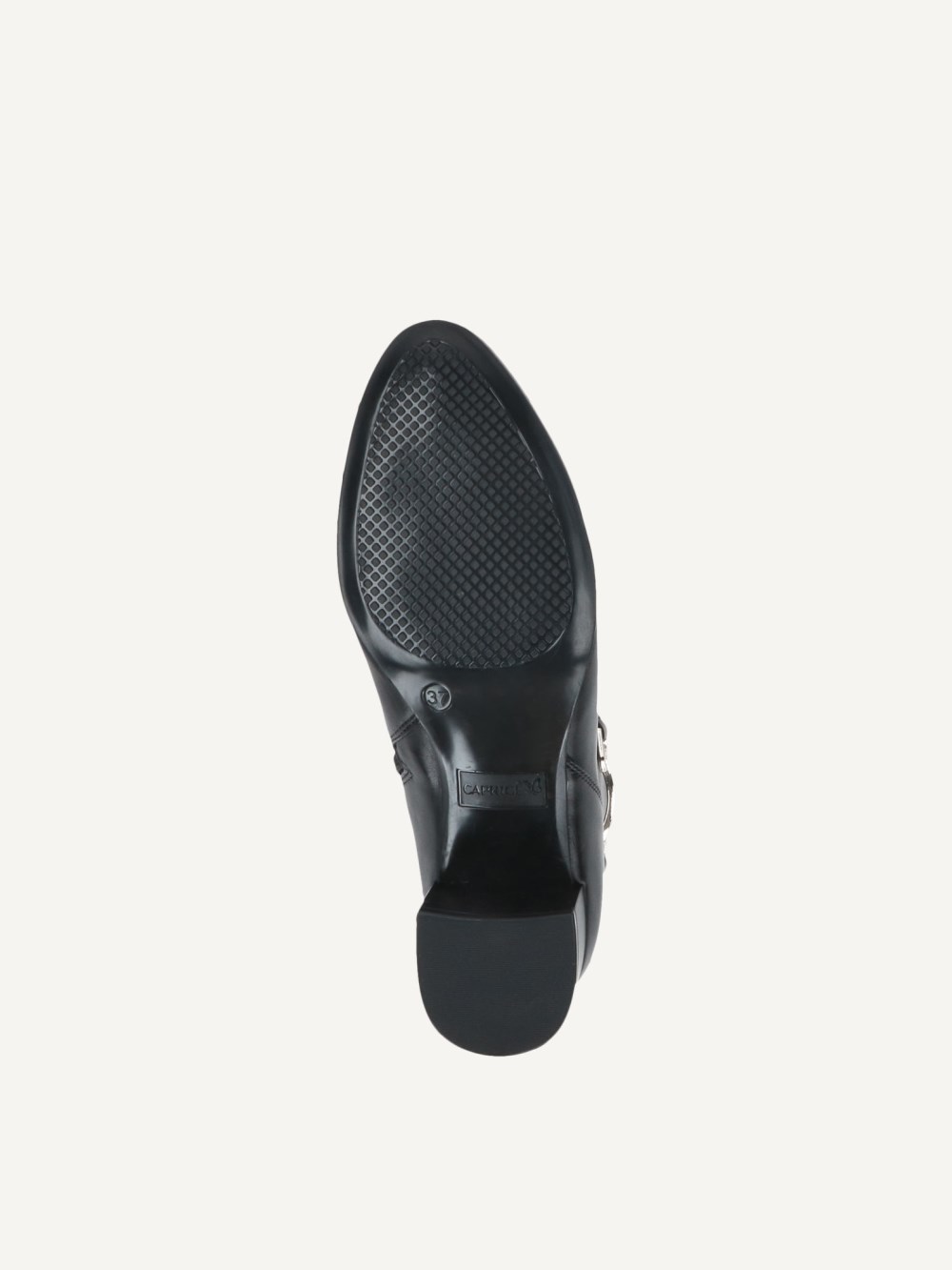 Caprice Stiefelette - Schwarzes Nappa
