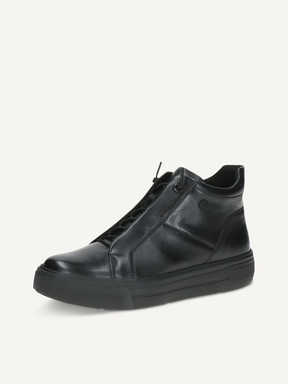 Caprice Sneaker - Schwarzes Nappaleder