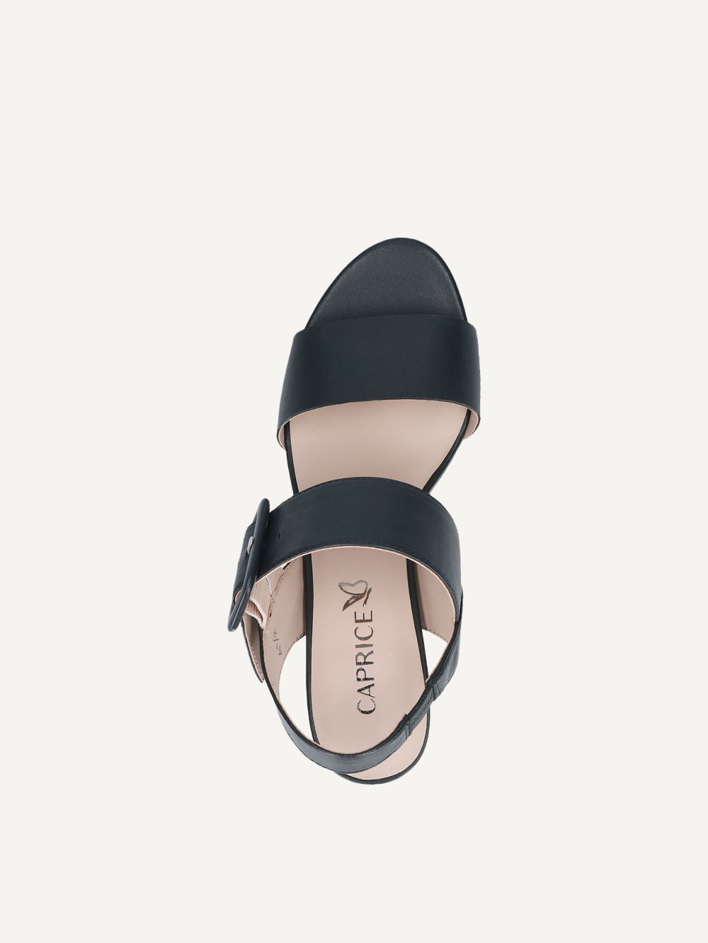 Caprice Sandalette - Ozean-Nappa