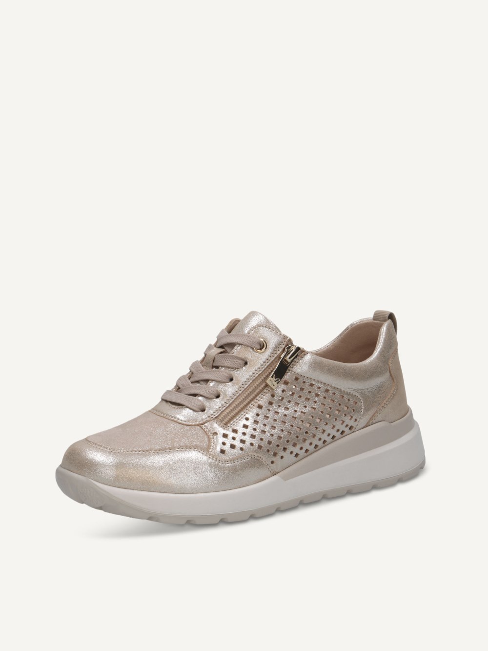 Caprice Sneaker - Taupefarbener Kamm