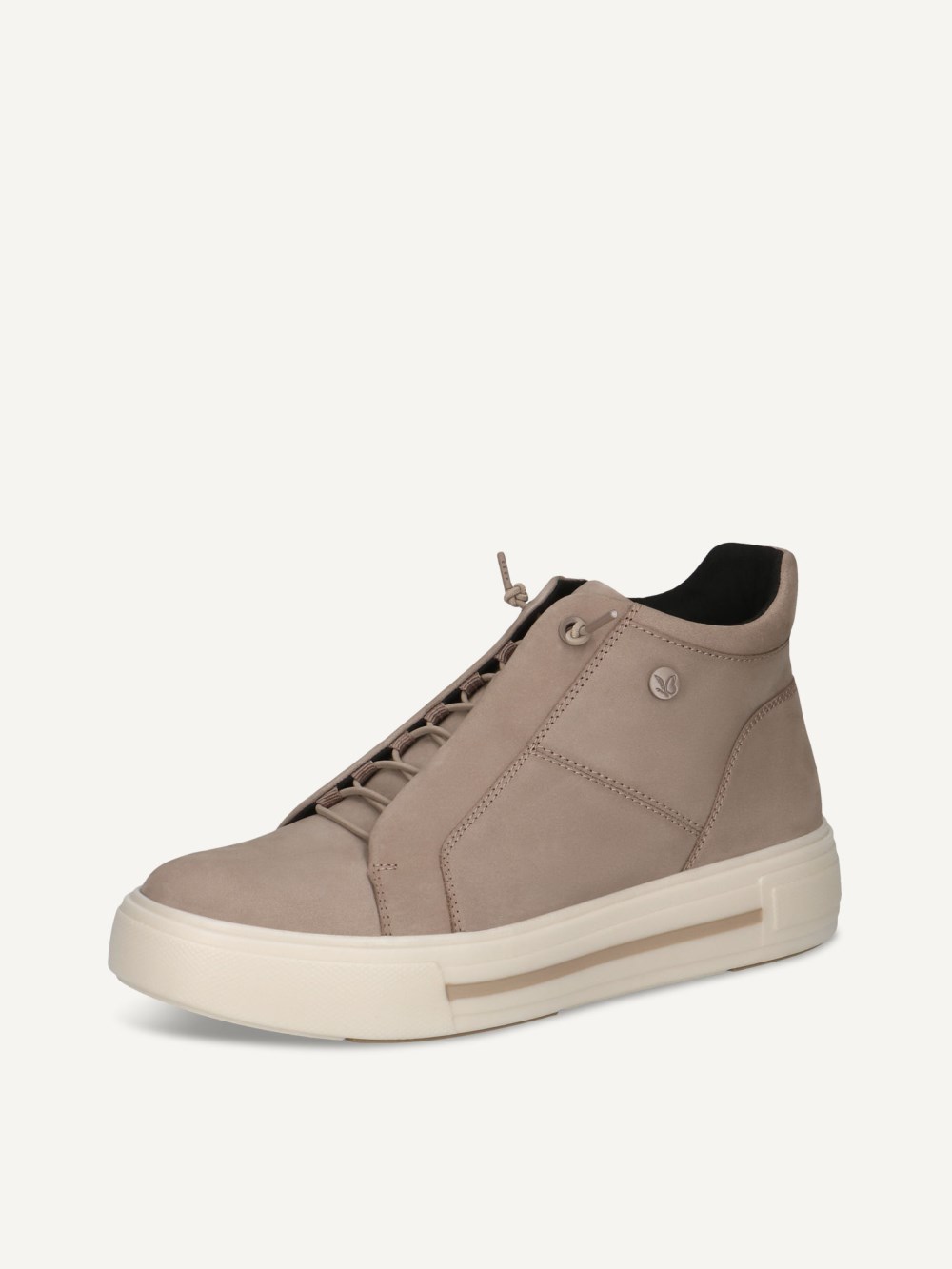Caprice Sneaker - Schlammfarbenes Nubukleder