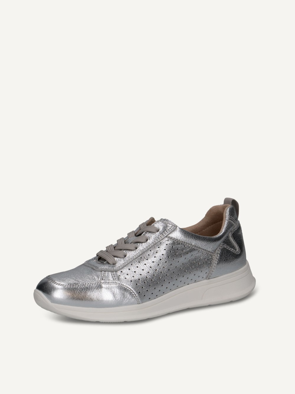 Caprice Sneaker - Silbermetall.