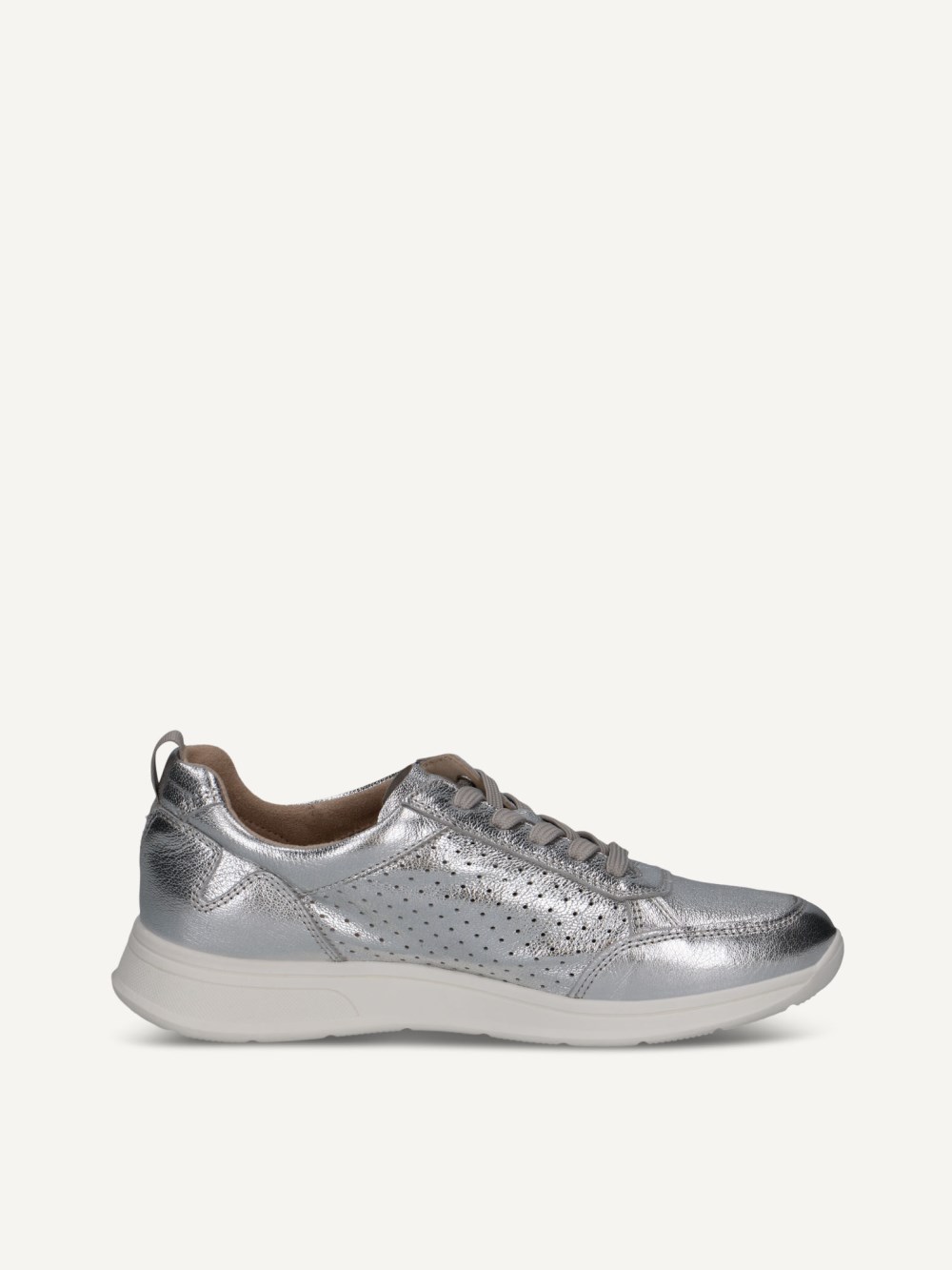 Caprice Sneaker - Silbermetall.