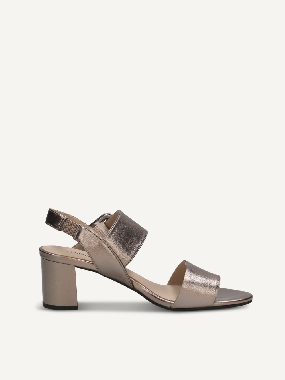 Caprice Sandalette - Braun-Metallic