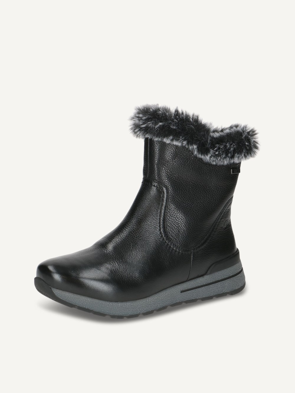 Caprice Stiefelette - Schwarzes Nappa