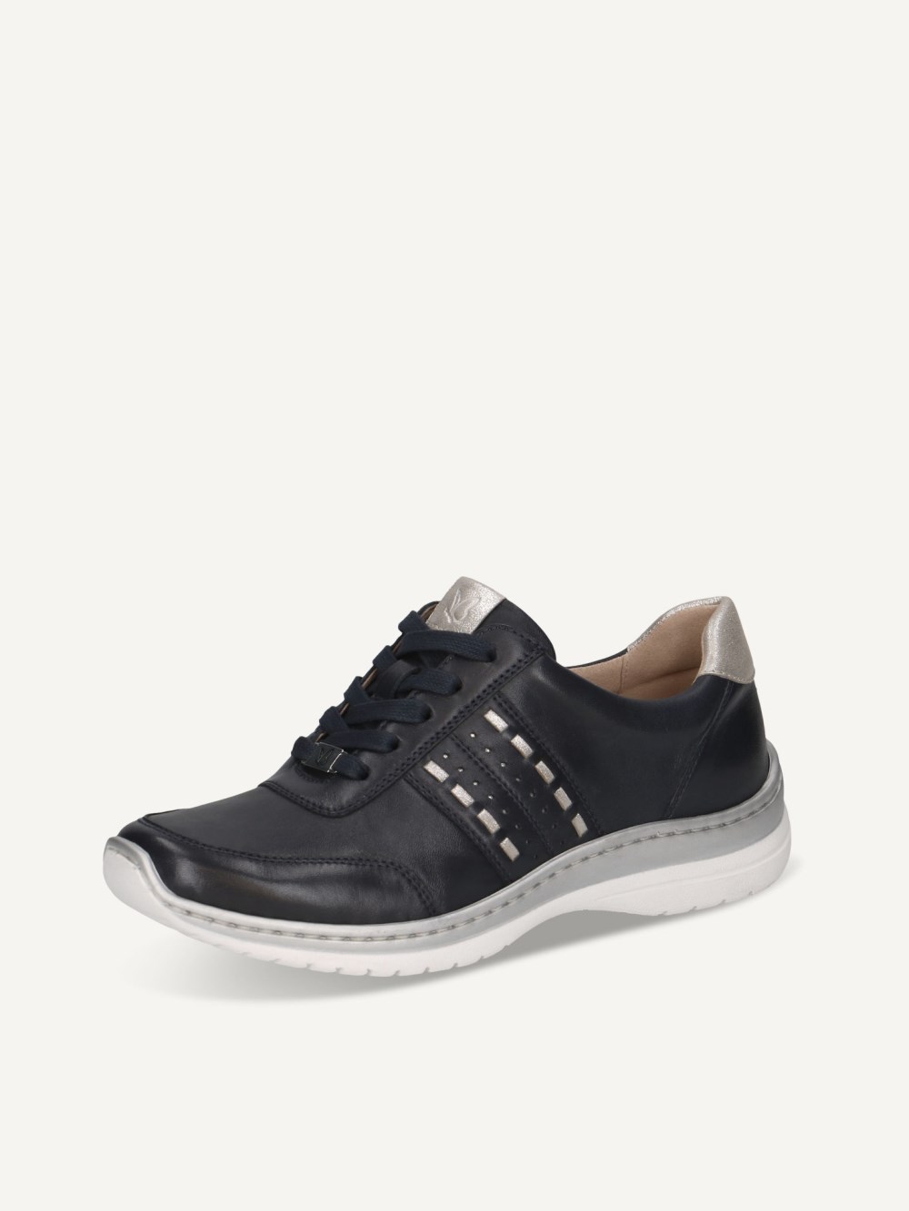 Caprice Sneaker - Dunkelblau/Silber