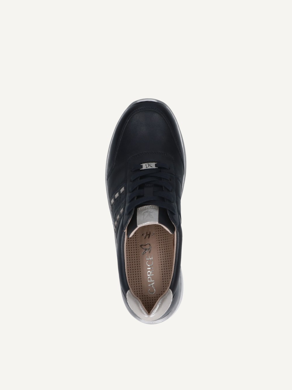 Caprice Sneaker - Dunkelblau/Silber