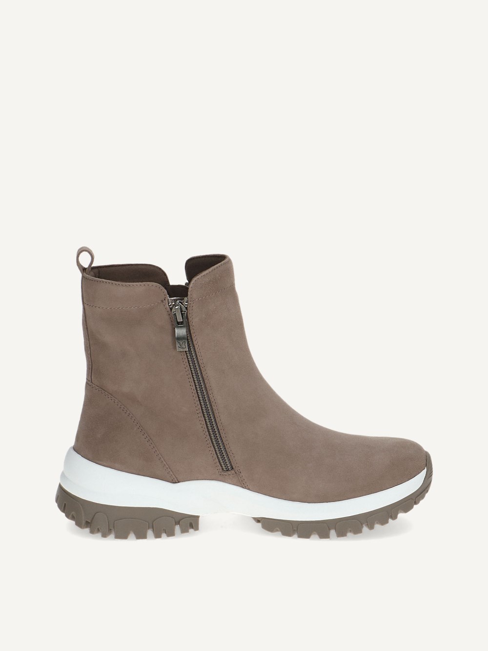 Caprice Stiefelette - Schlammfarbenes Wildleder