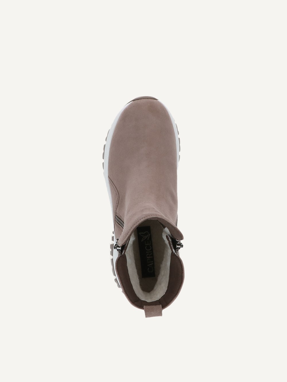Caprice Stiefelette - Schlammfarbenes Wildleder