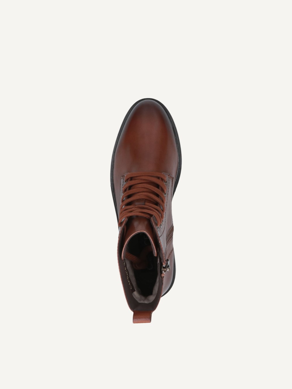 Caprice Stiefelette - Cognacfarbenes Nappaleder
