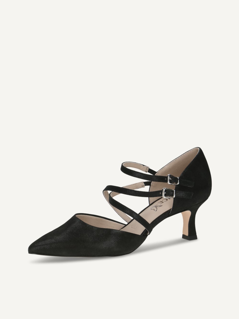 Caprice Pumps - Schwarz Metallic