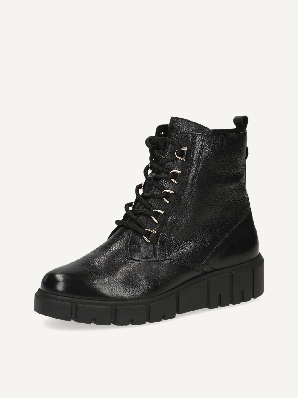 Caprice Stiefelette - Schwarzes Nappa