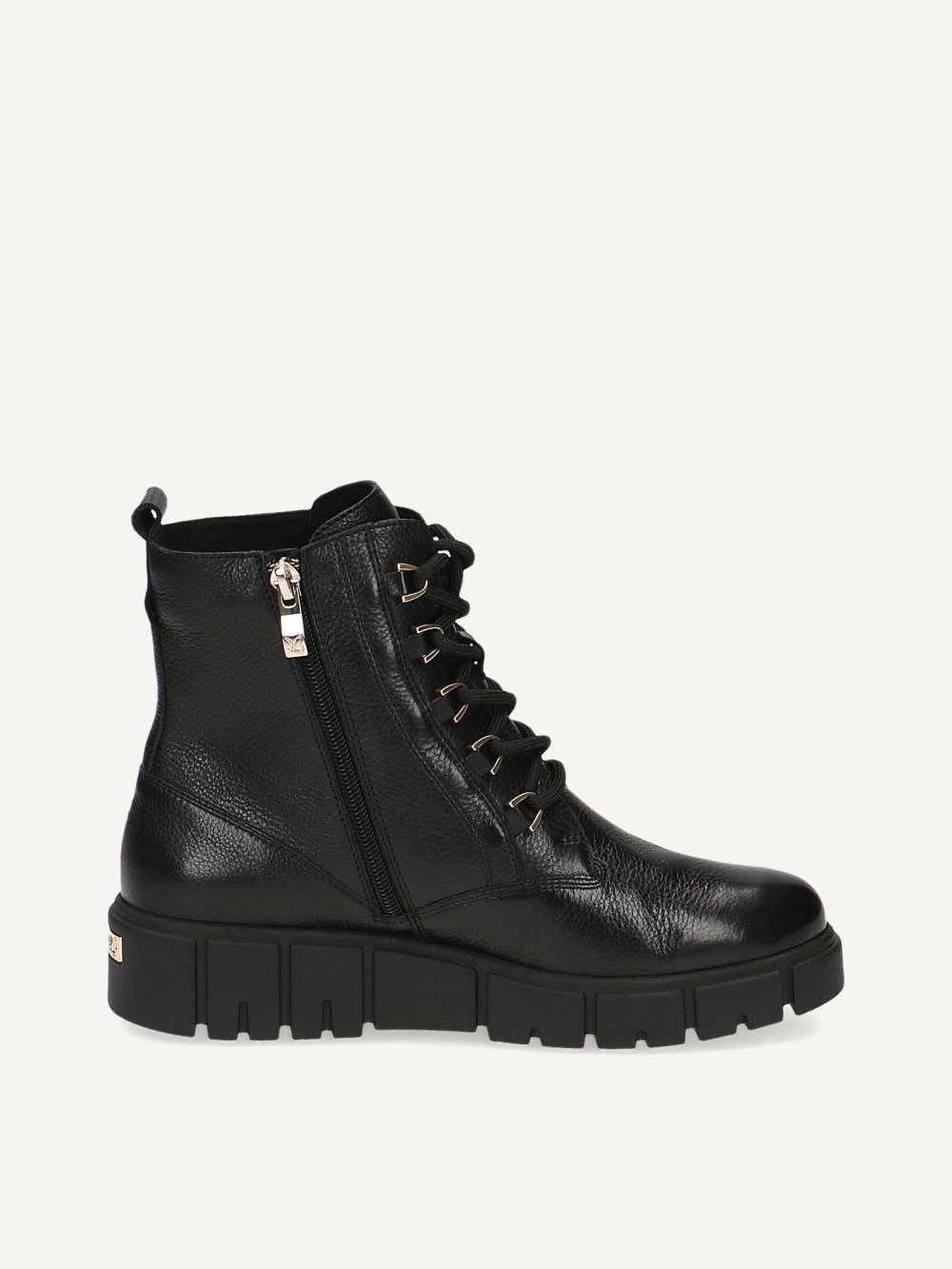 Caprice Stiefelette - Schwarzes Nappa