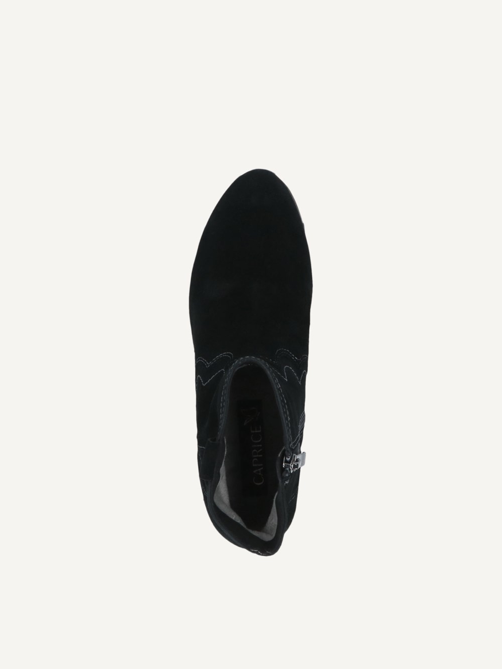 Caprice Stiefelette - Schwarzes Wildleder