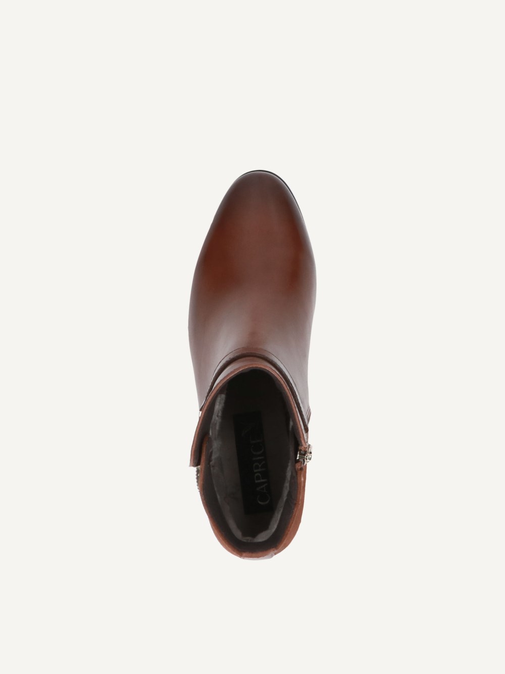 Caprice Stiefelette - Cognacfarbener Kamm