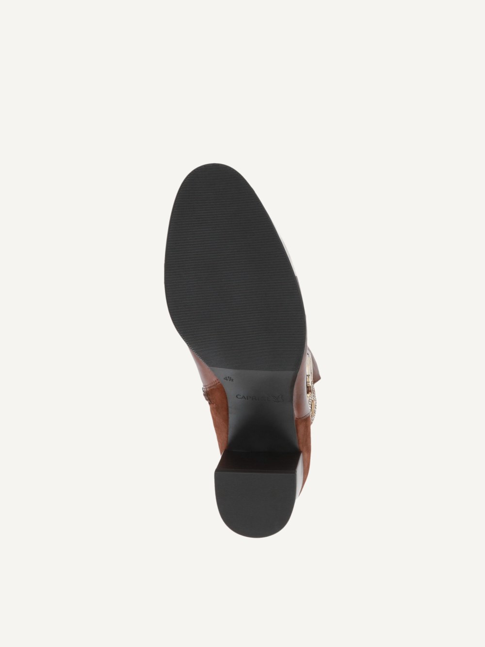 Caprice Stiefelette - Cognacfarbener Kamm