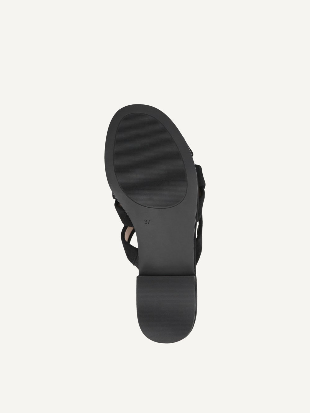 Caprice Pantolette - Schwarzes Wildleder