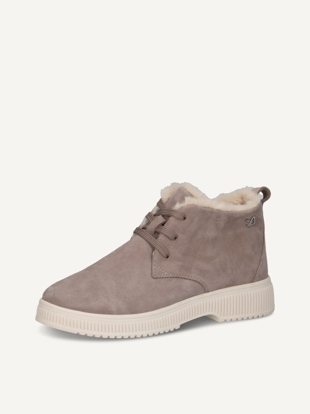 Caprice Stiefelette - Taupefarbenes Wildleder