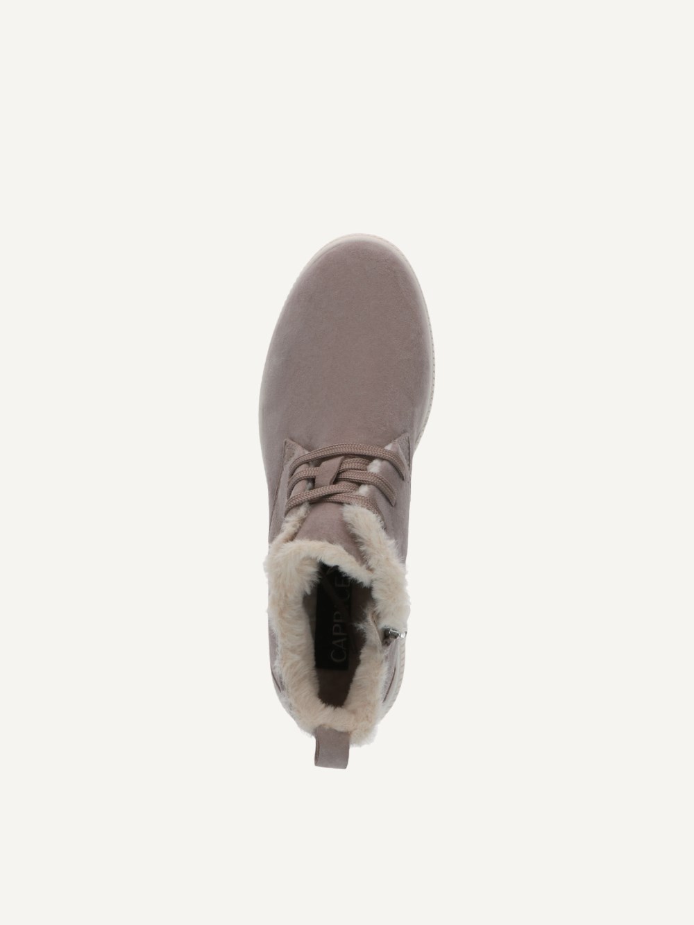 Caprice Stiefelette - Taupefarbenes Wildleder