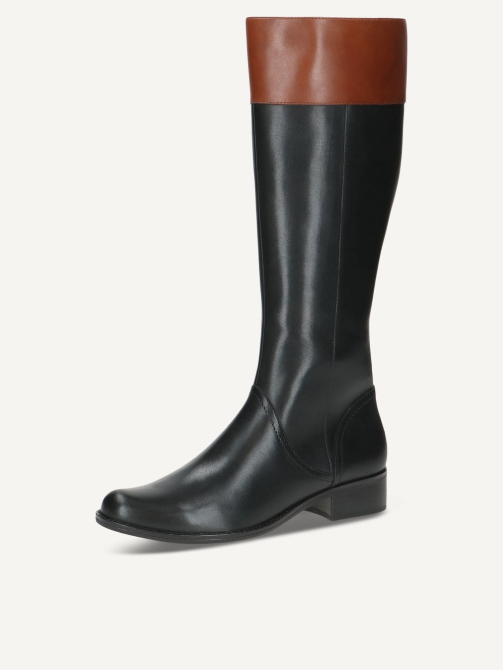Caprice Stiefel - Schwarzer Kammleder
