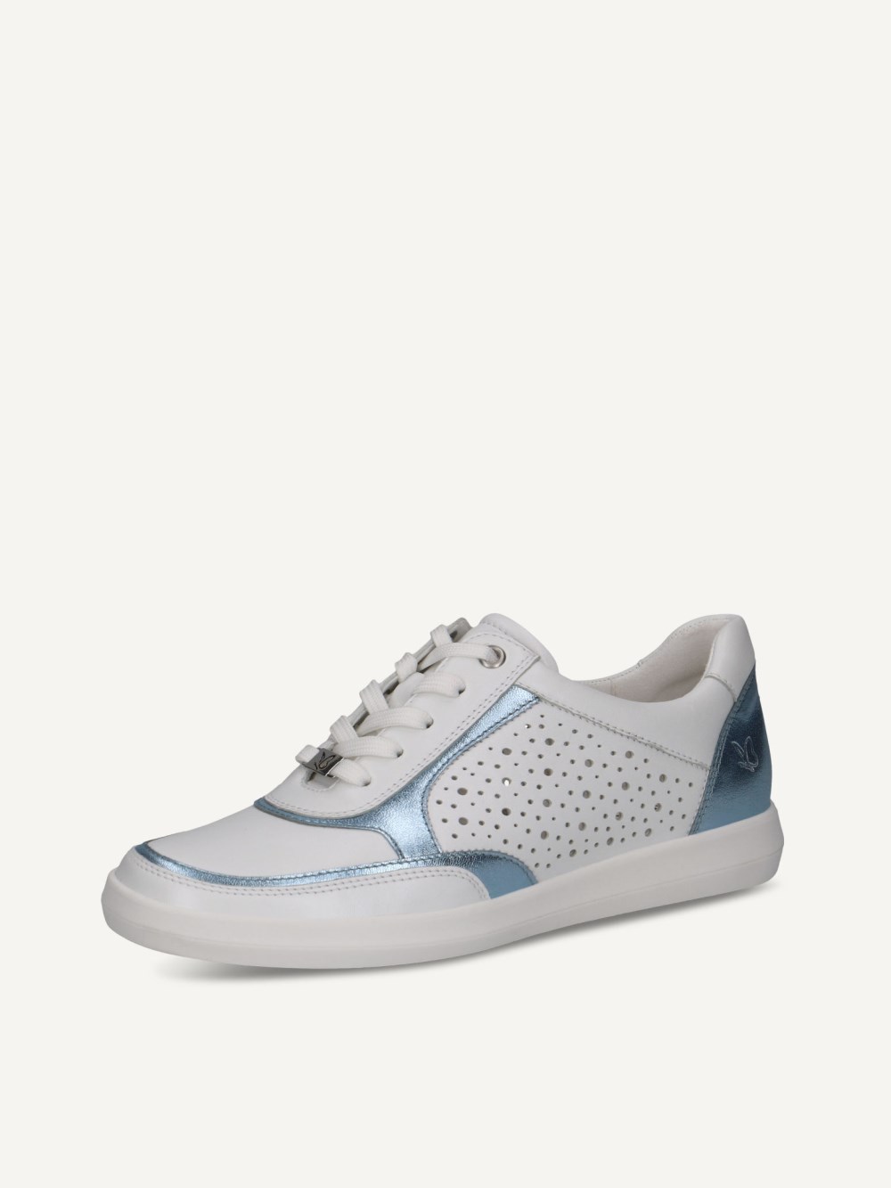 Caprice Sneaker - Weiß/Hellblau