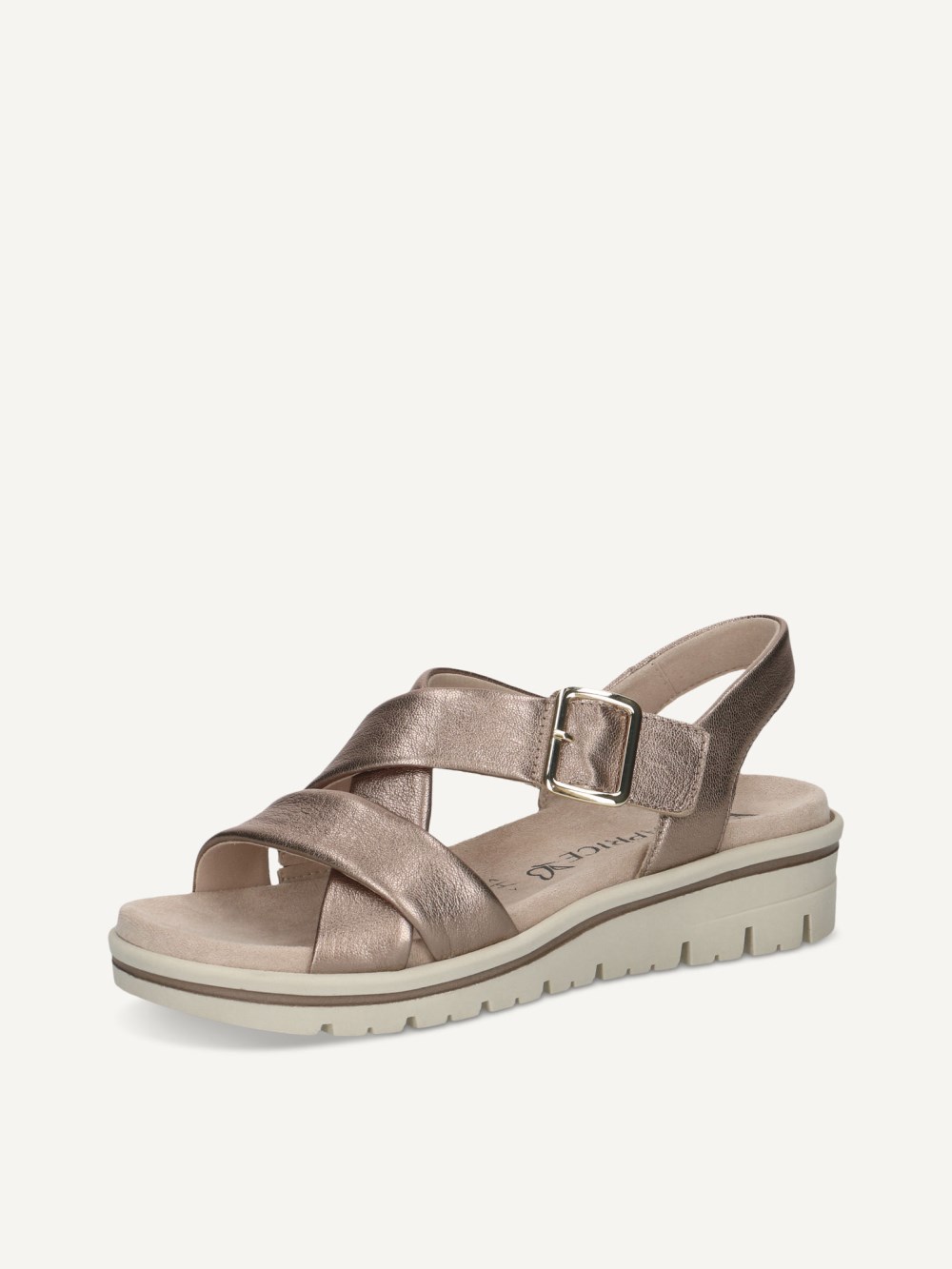 Caprice Sandale - Taupe-Metallic
