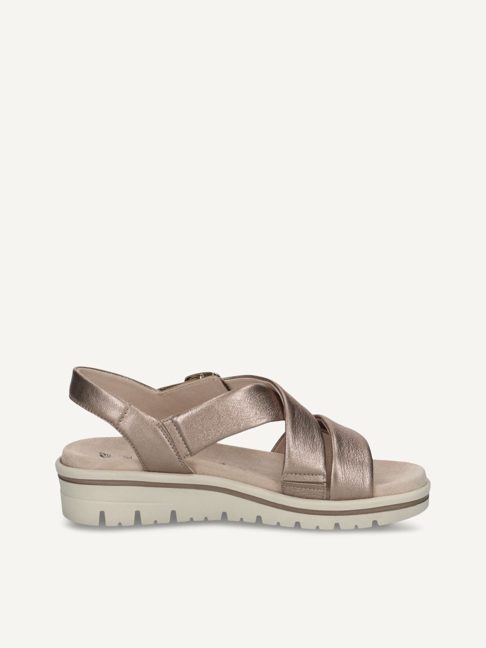Caprice Sandale - Taupe-Metallic