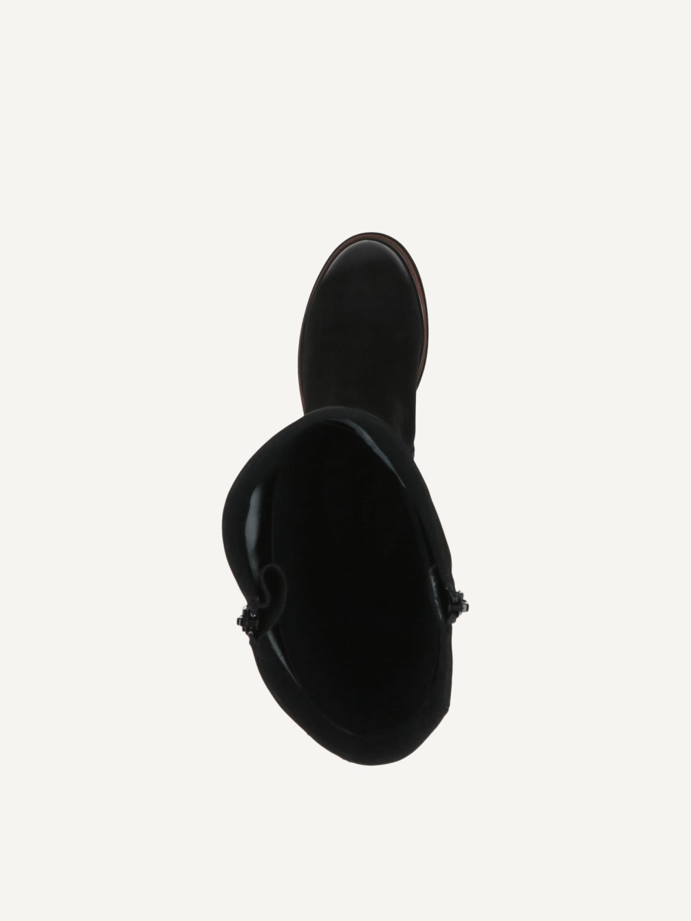 Caprice Stiefel - Schwarzes Nubukleder