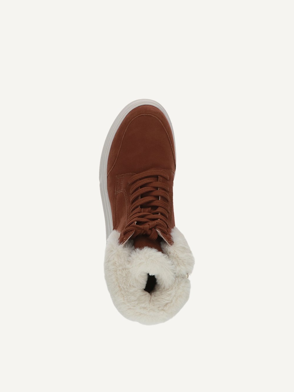 Caprice Stiefelette - Cognacfarbenes Wildleder