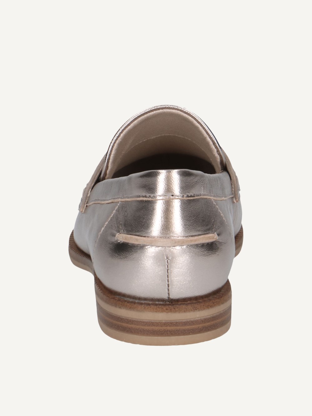 Caprice Slipper - Taupe-Metallic