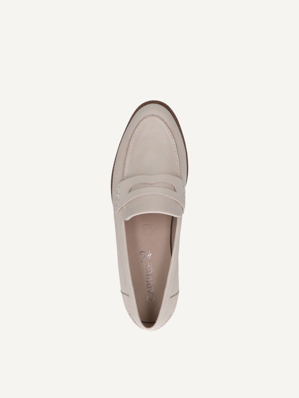 Caprice Slipper - Offwhite Nappaleder