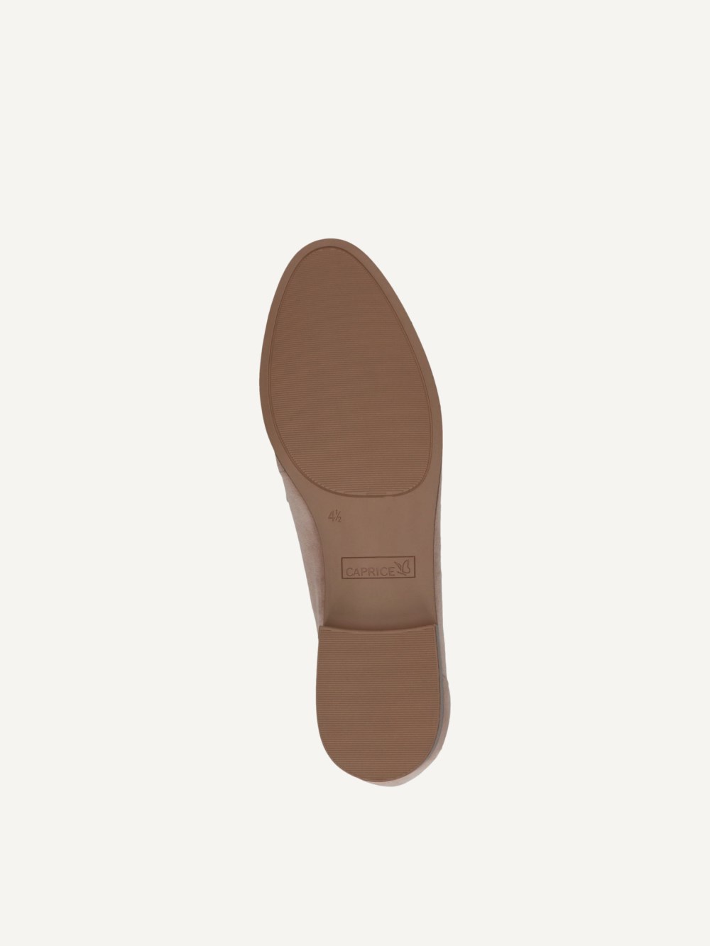 Caprice Slipper - Beige Wildleder