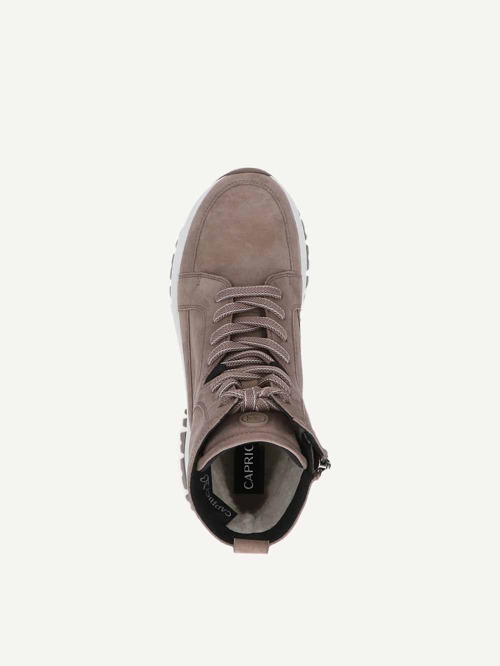 Caprice Stiefelette - Schlammfarbenes Wildleder