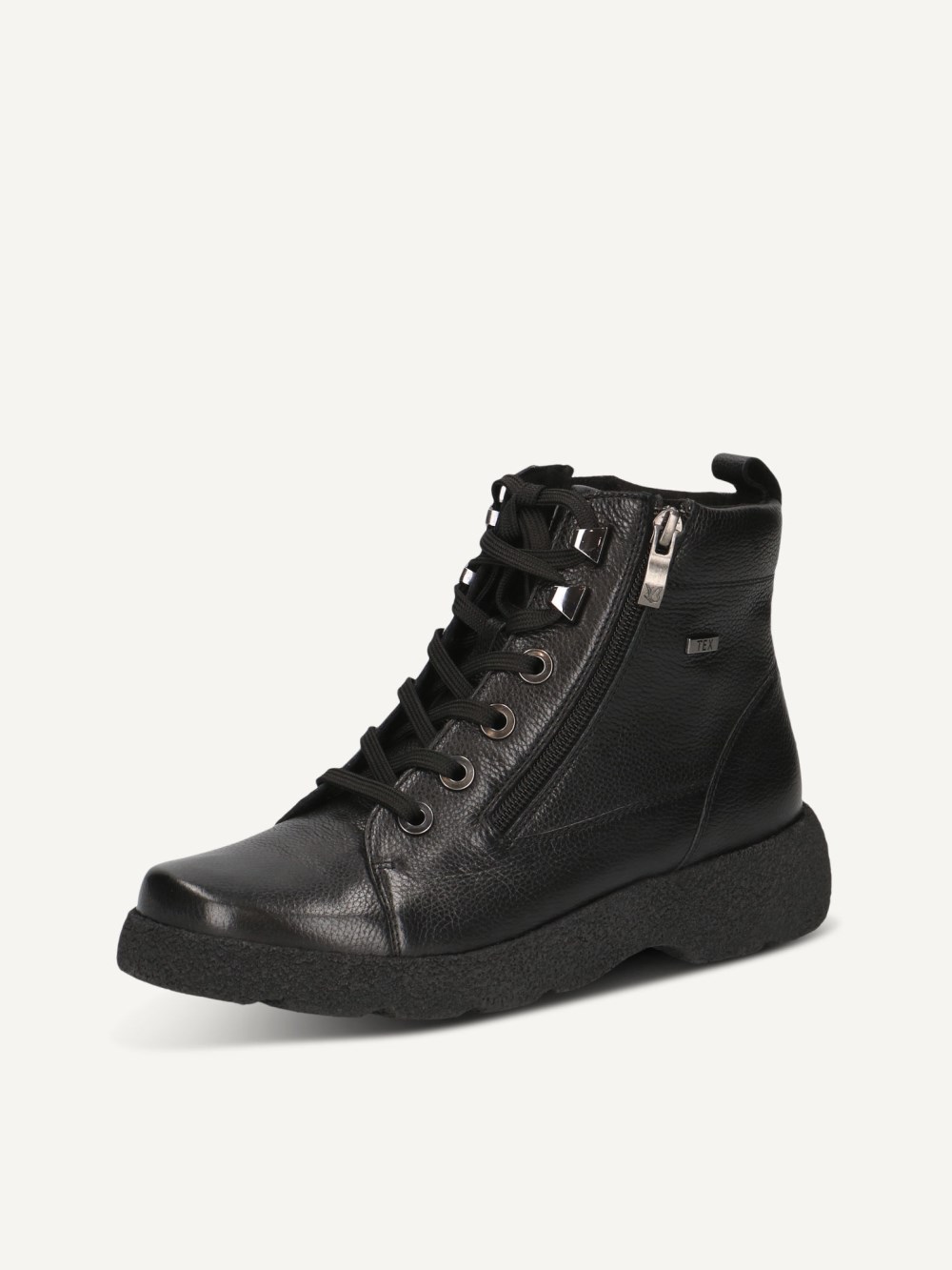 Caprice Stiefelette - Schwarzes Nappa