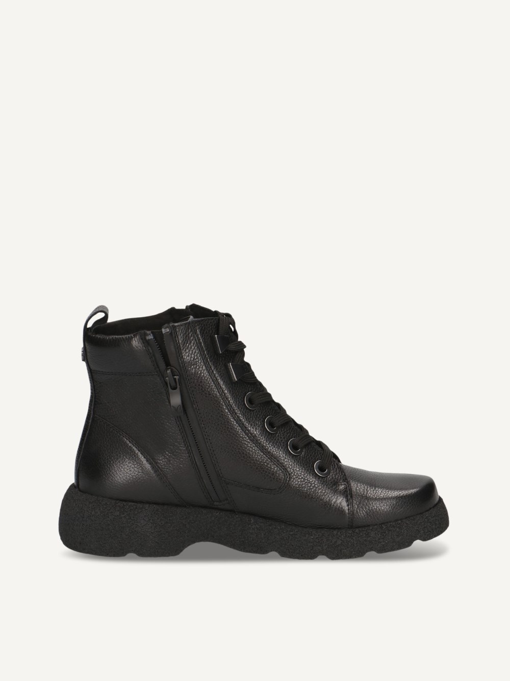 Caprice Stiefelette - Schwarzes Nappa