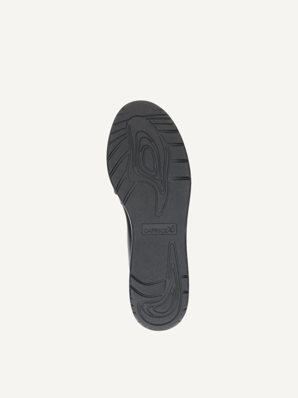 Caprice Ballerina - Black Nappa