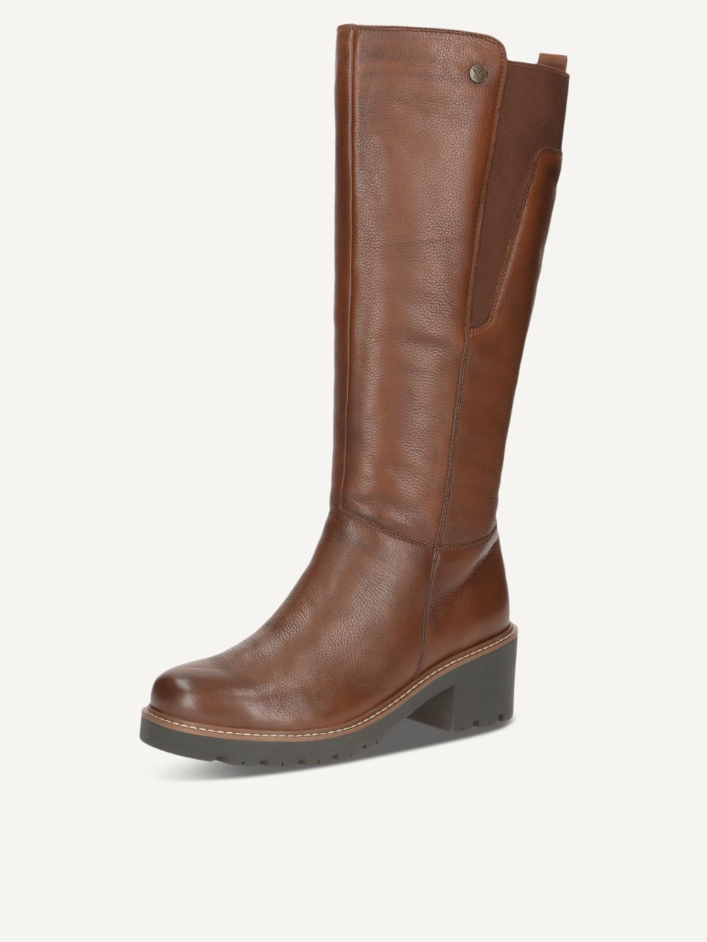 Caprice Stiefel - Cognacfarbenes Nappaleder