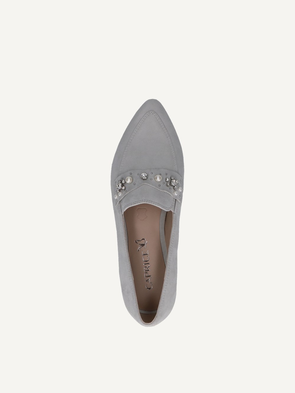 Caprice Slipper - Arktische Wildlederjacke