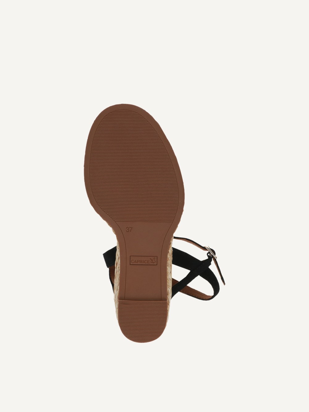 Caprice Sandalette - Schwarz/Gold