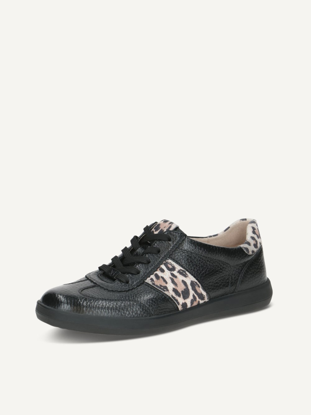 Caprice Sneaker - Schwarzes Rehleder