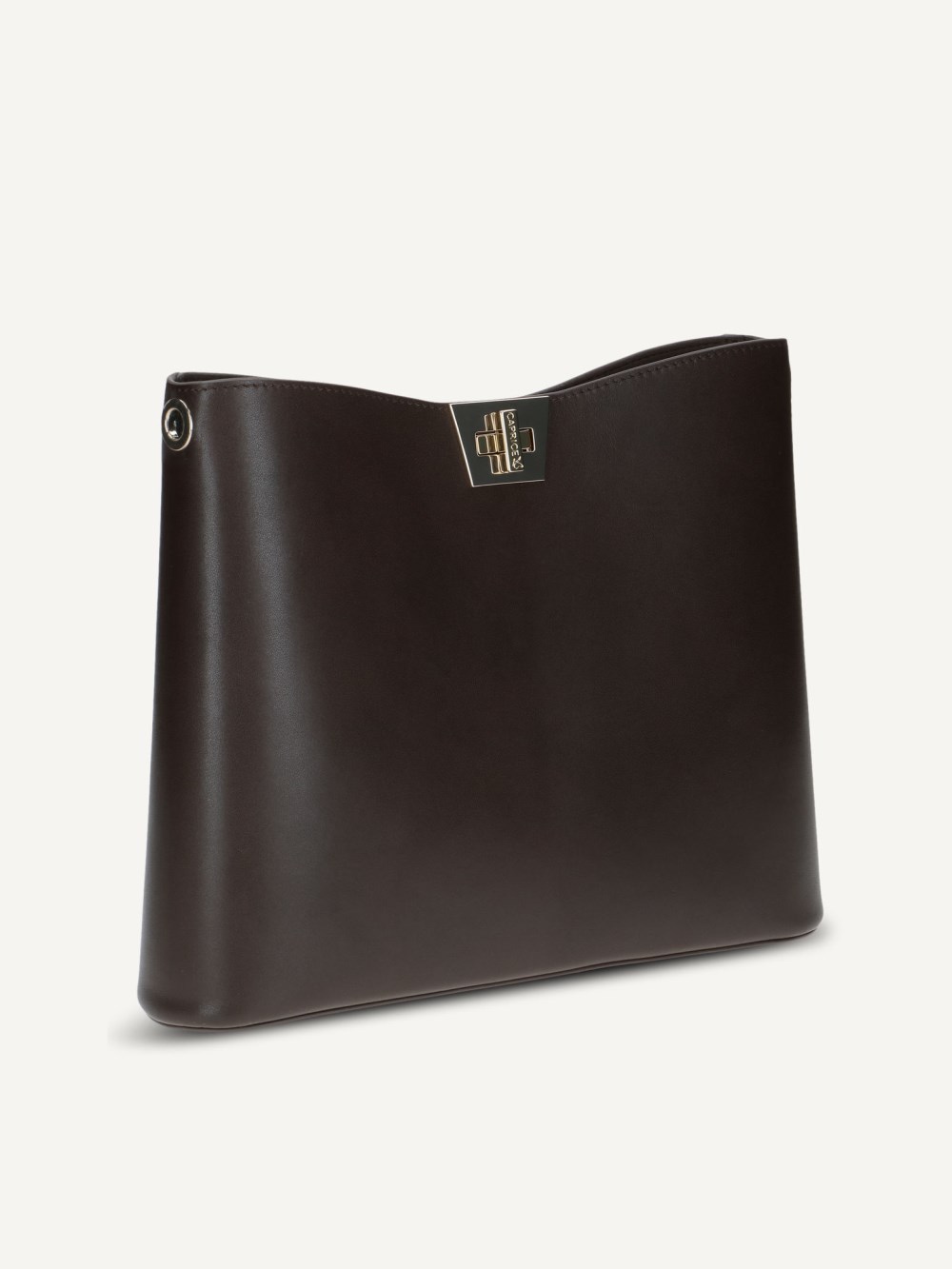 Caprice Handtasche - Dunkelbraunes Nappaleder