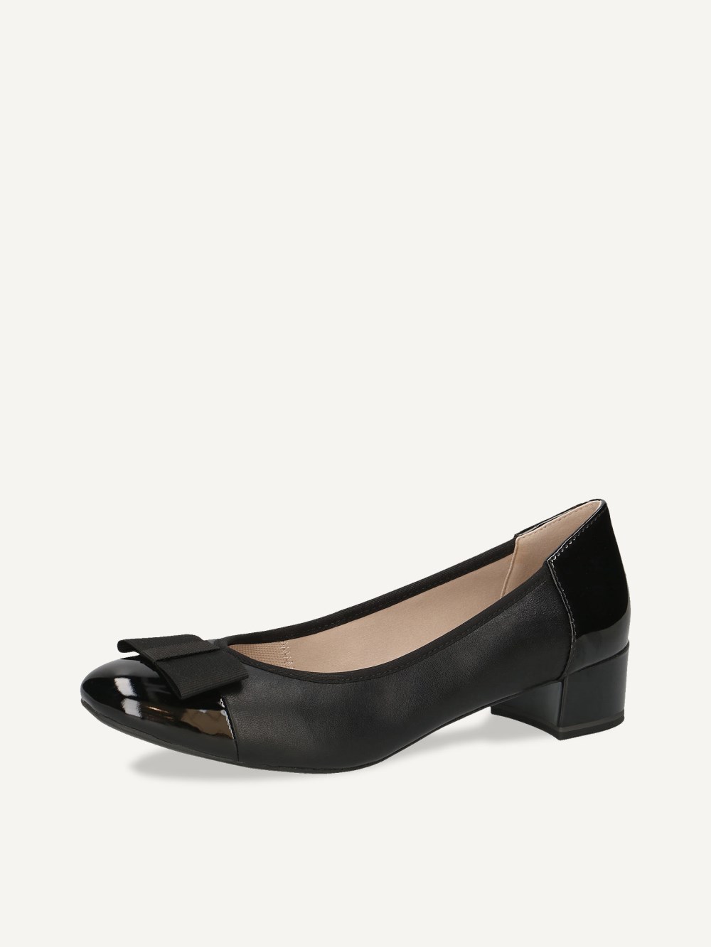 Caprice Pumps - Schwarzer Kamm