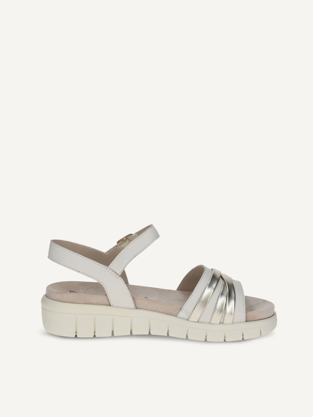 Caprice Sandale - Offwhite Kamm
