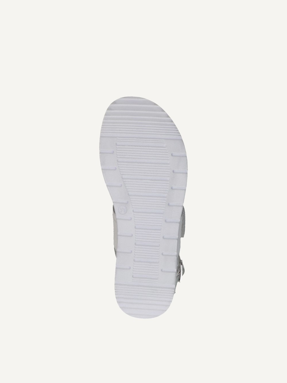 Caprice Sandalette - Weißes Nappaleder
