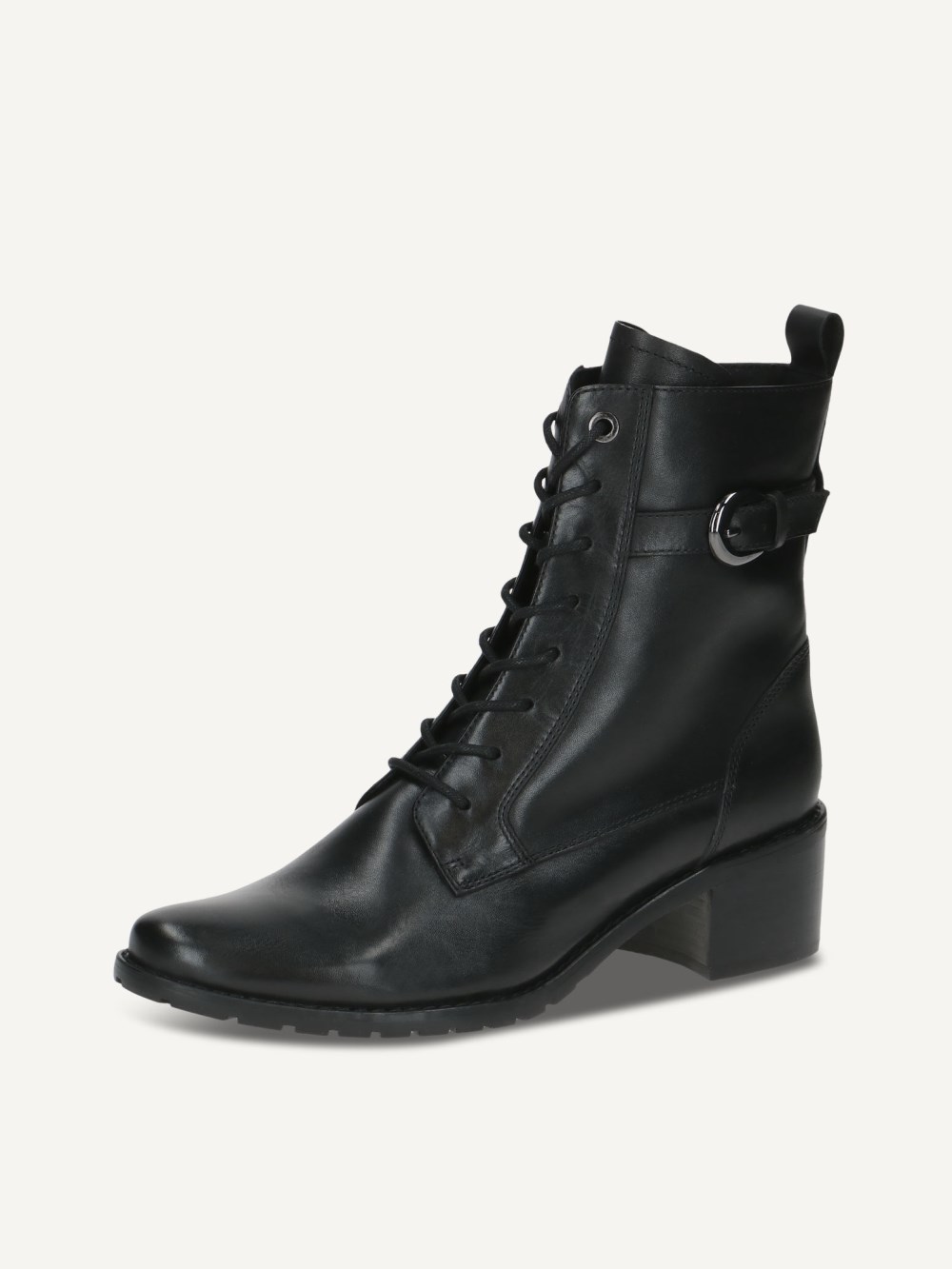 Caprice Stiefelette - Schwarzes Nappa