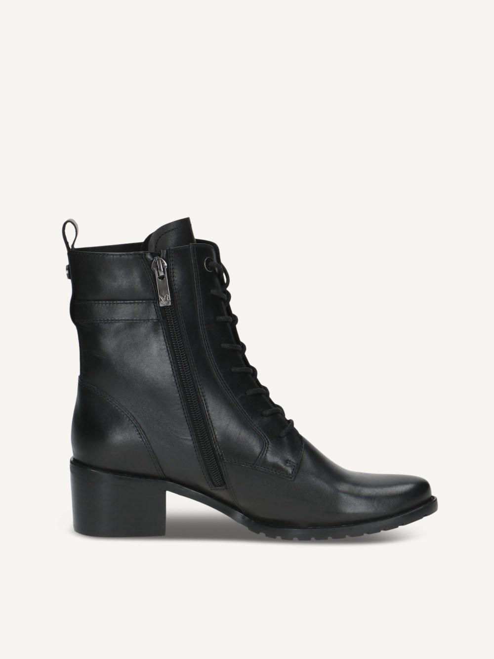 Caprice Stiefelette - Schwarzes Nappa