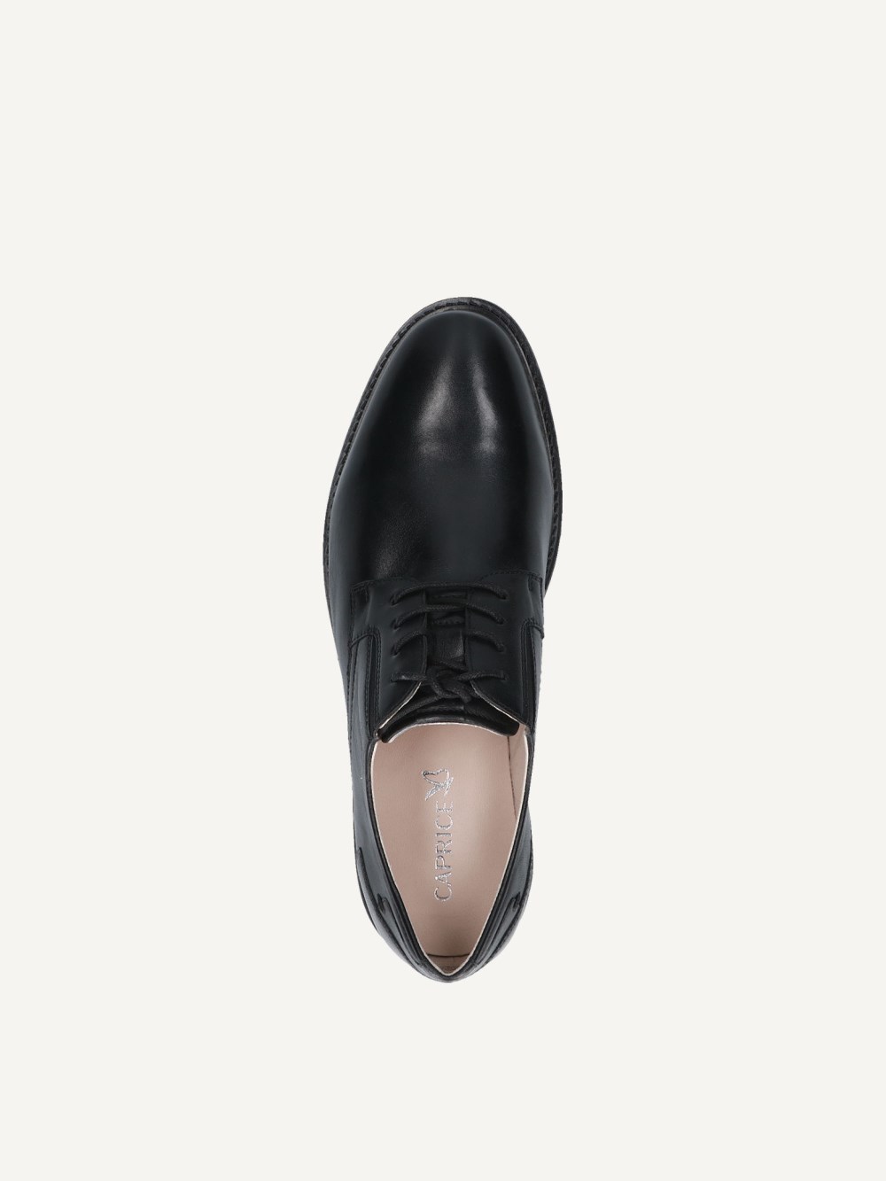 Caprice Sneaker - Schwarzes Nappaleder