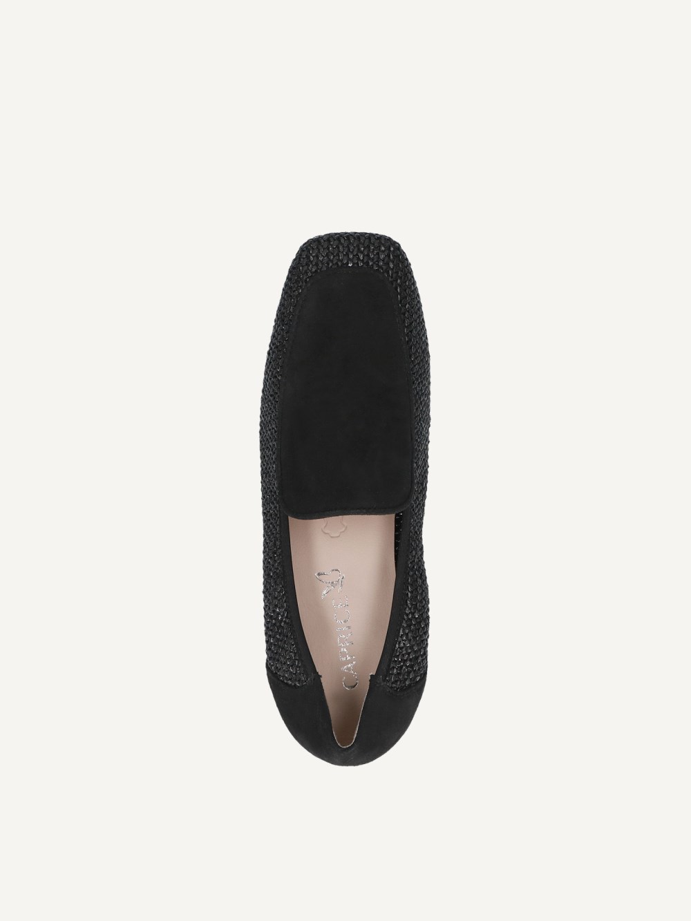 Caprice Slipper - Schwarzer Kamm