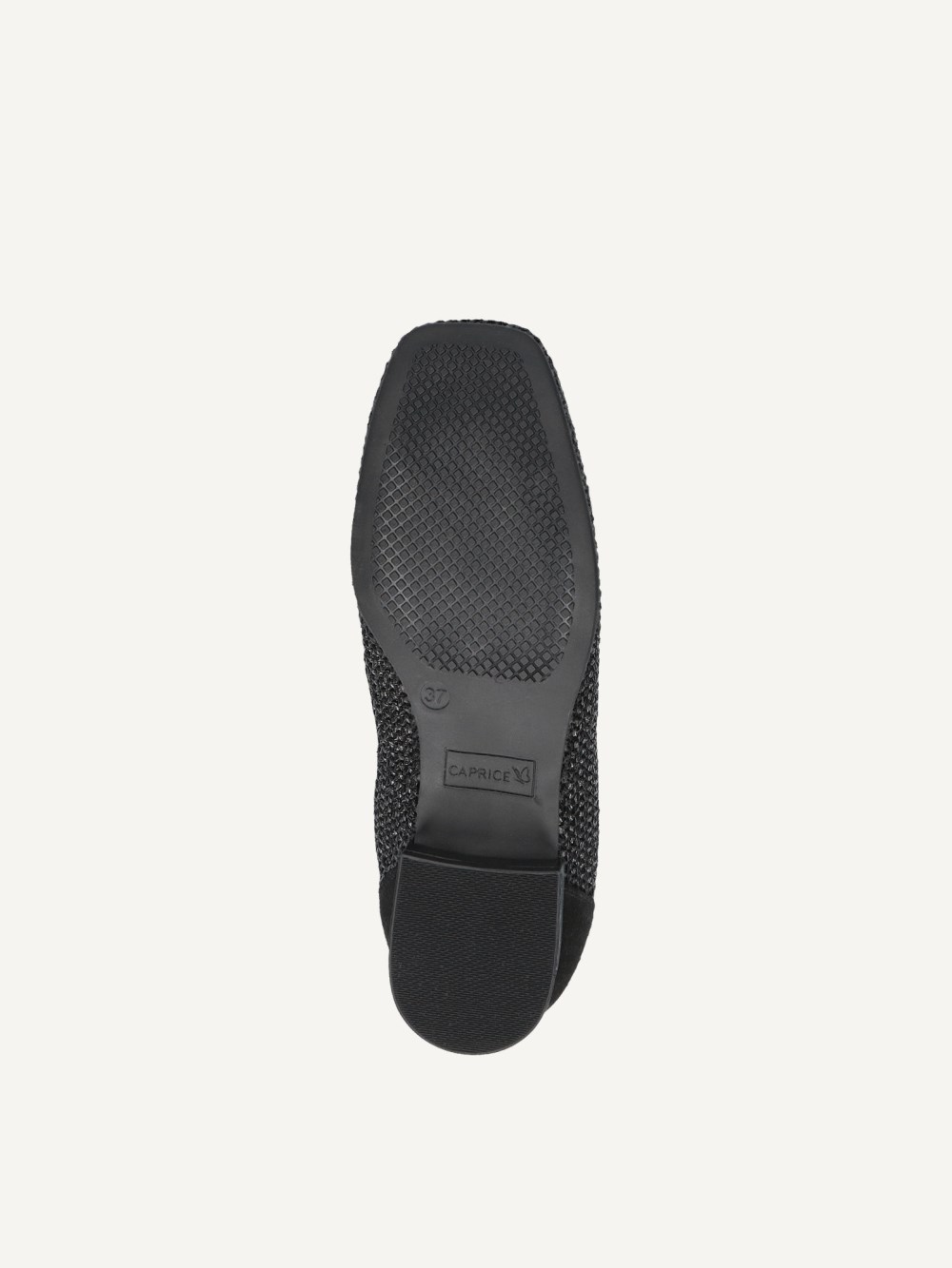 Caprice Slipper - Schwarzer Kamm