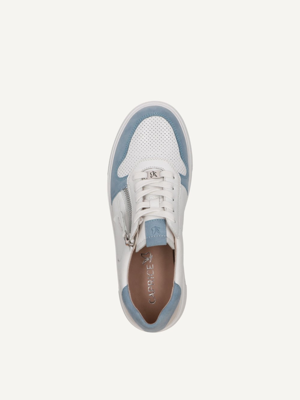 Caprice Sneaker - Jeans/Weiß